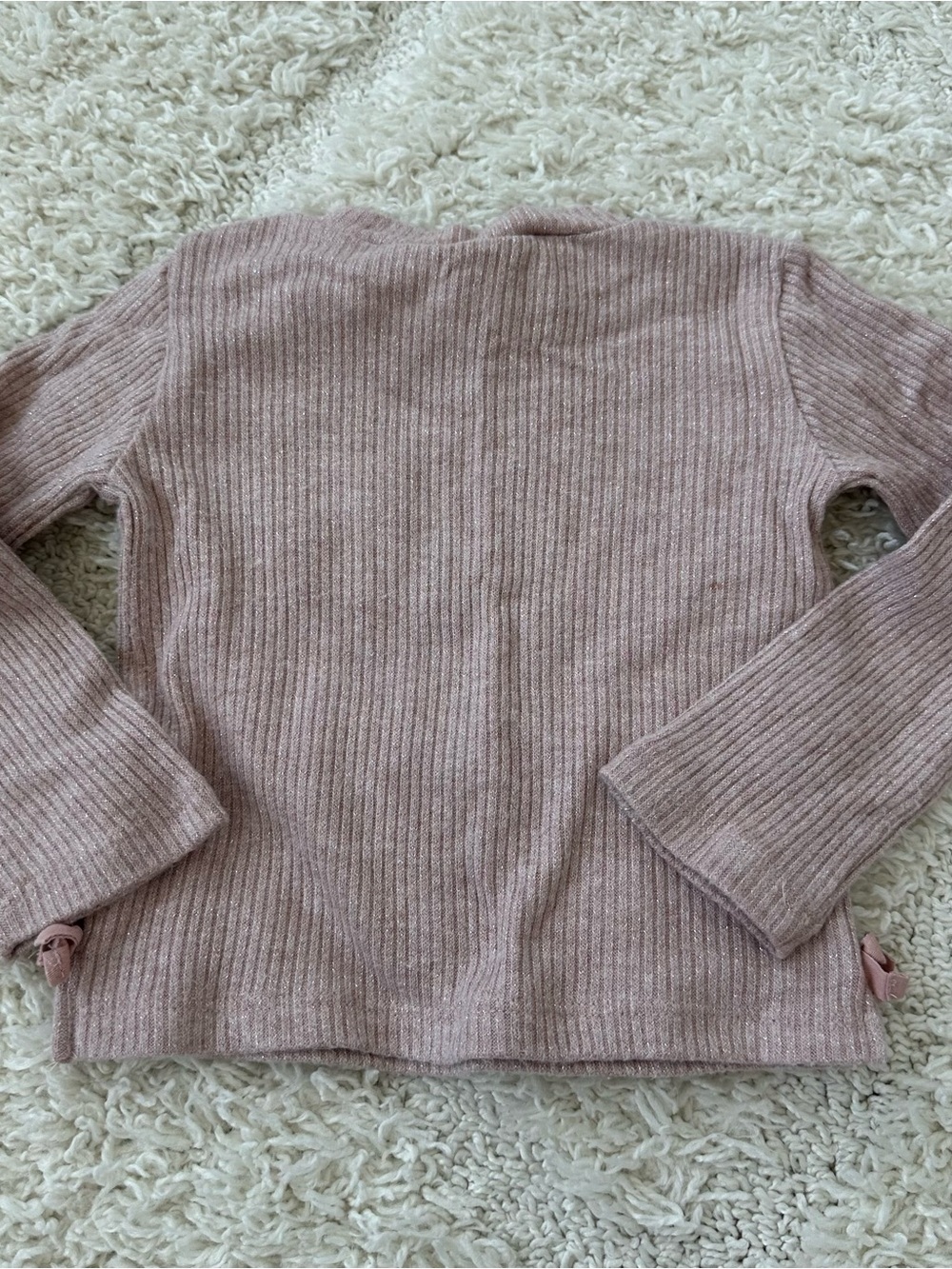 Zara Pink Ribbed Sparkle Set - Picture 7 of 7